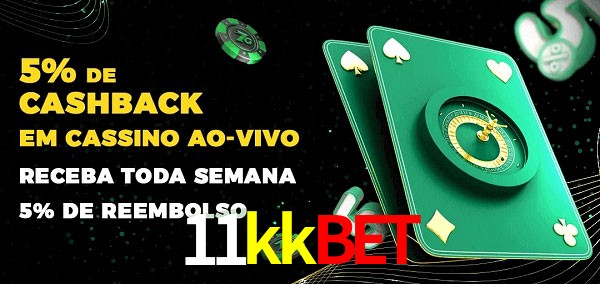 Promoções do cassino ao Vivo 11kkbet